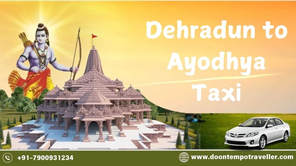 dehradun to ayodhya taxi